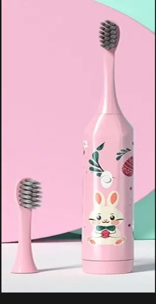 Electric toothbrush for children with cartoon patterns or battery operater Panda Mart