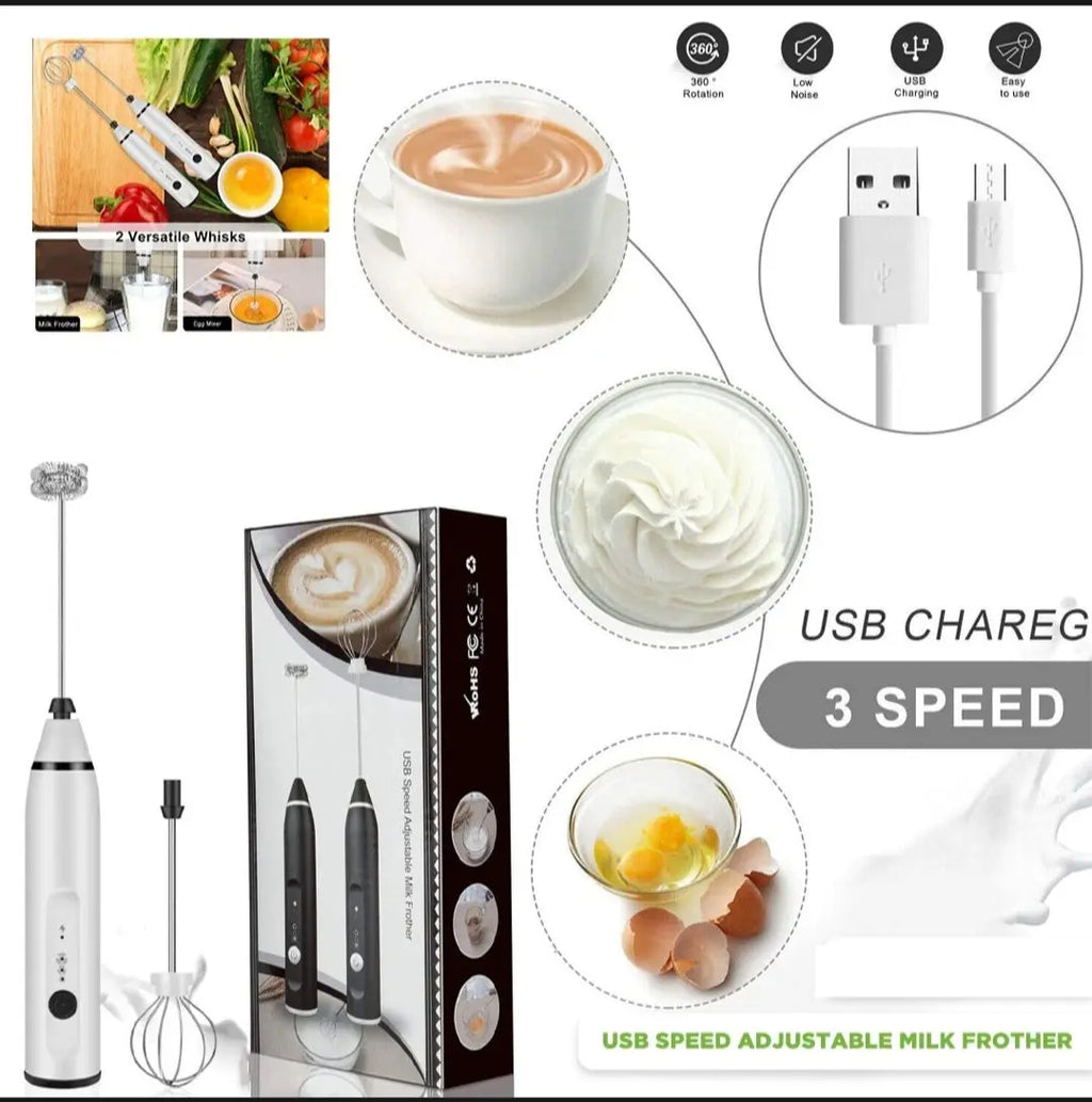 Electric coffee beater 2 in 1 grinder and beater Panda Mart