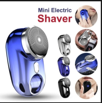 Electric Portable Shaver Mini USB Razer Rechargeable Beard Trimmer for Men's Panda Mart