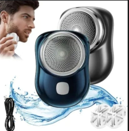 Electric Portable Shaver Mini USB Razer Rechargeable Beard Trimmer for Men's Panda Mart