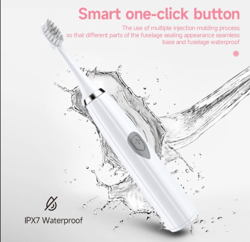 Electric Toothbrush for Adults & Rechargeable Battery with IPX6 Oral Care Panda Mart