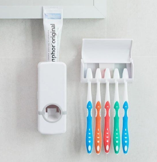 Toothpaste Dispenser or Toothbrush Holder Panda Mart