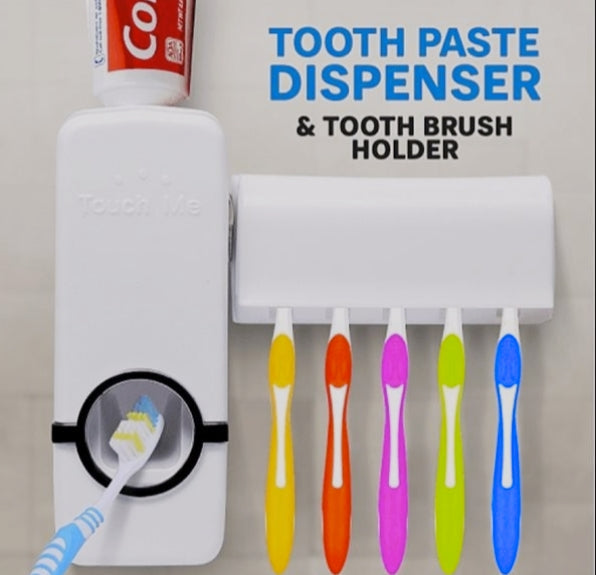 Toothpaste Dispenser or Toothbrush Holder Panda Mart